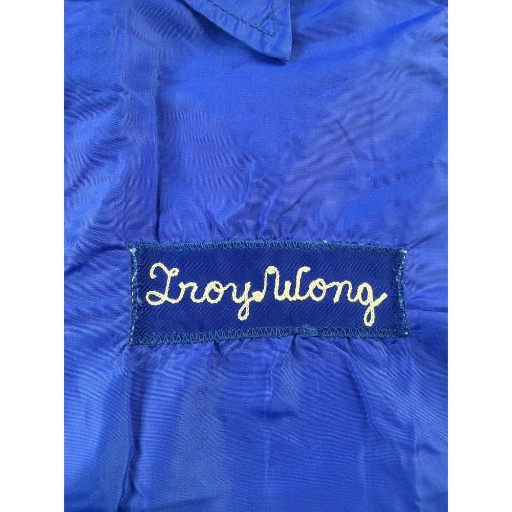 Vintage Spanjian LA Dodgers Coach Jacket Kids Medium Made in USA Personalized